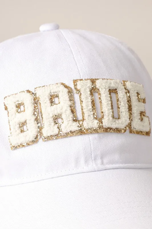 BRIDE Chenille Letter Patch Baseball Cap sold by Evercado product image thumbnail 3