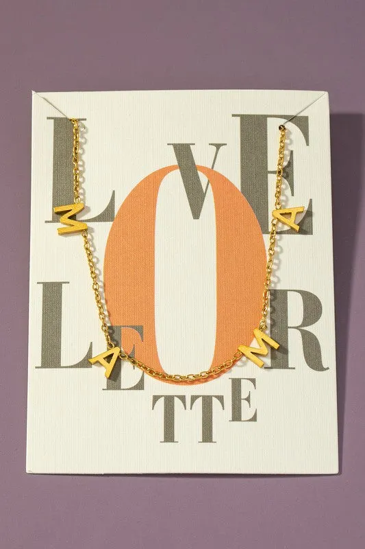 Mama Necklace sold by Evercado product image thumbnail 5