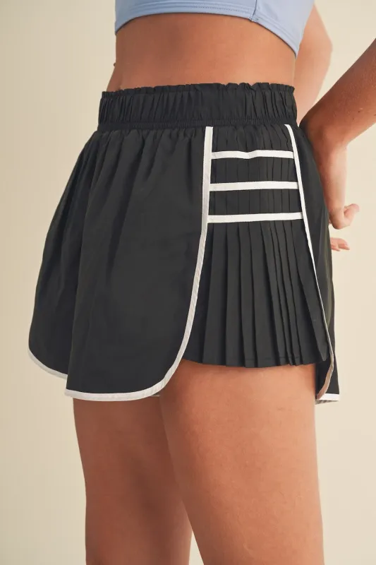 Pleated Sports Shorts sold by Evercado