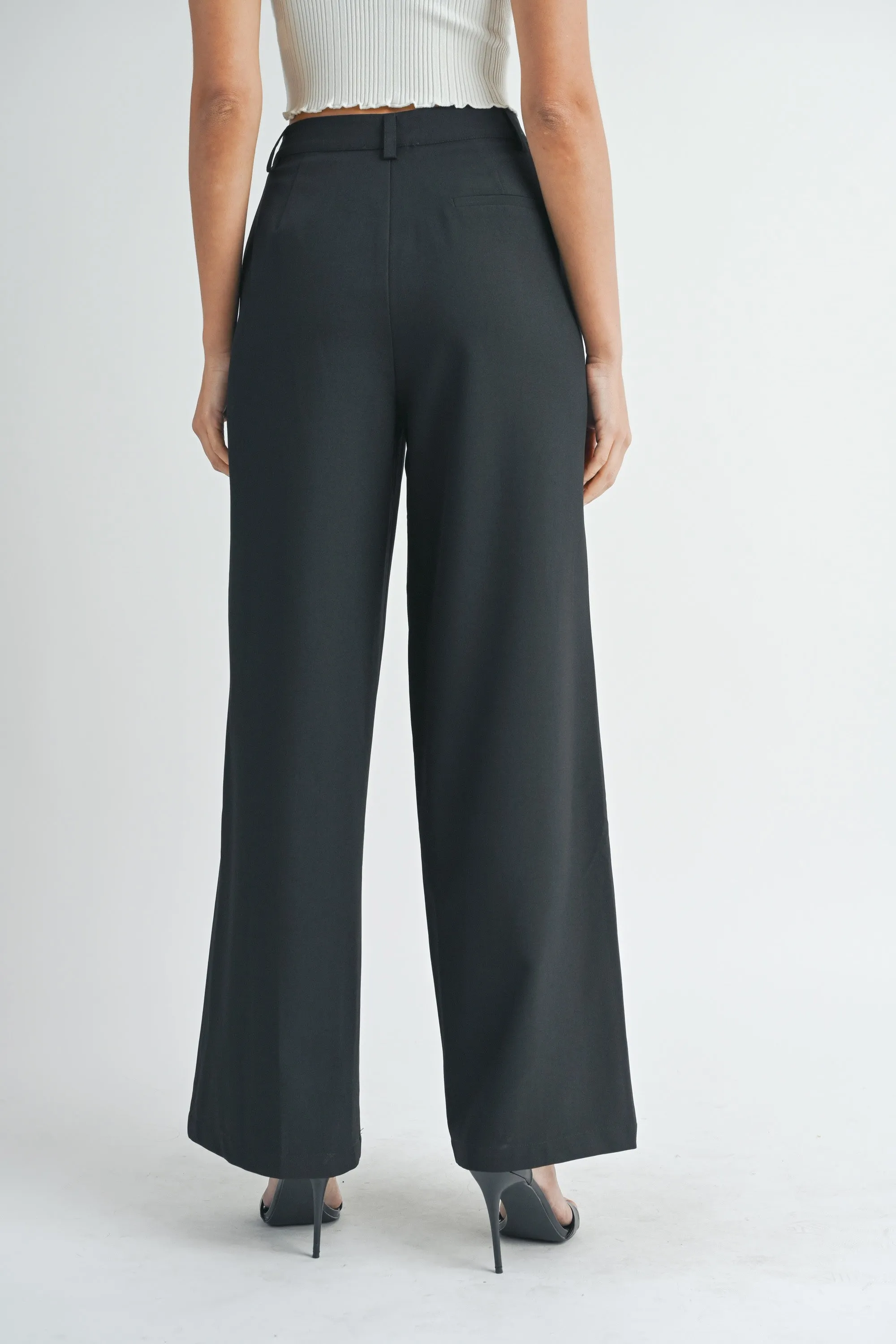 Wide Leg Trouser Pants sold by Evercado product image thumbnail 3