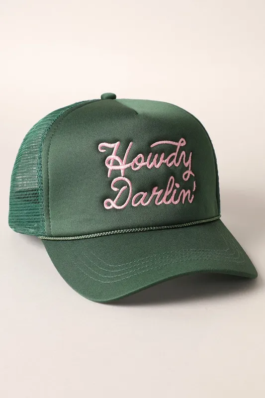 Howdy Darlin' Embroidered Cap sold by Evercado