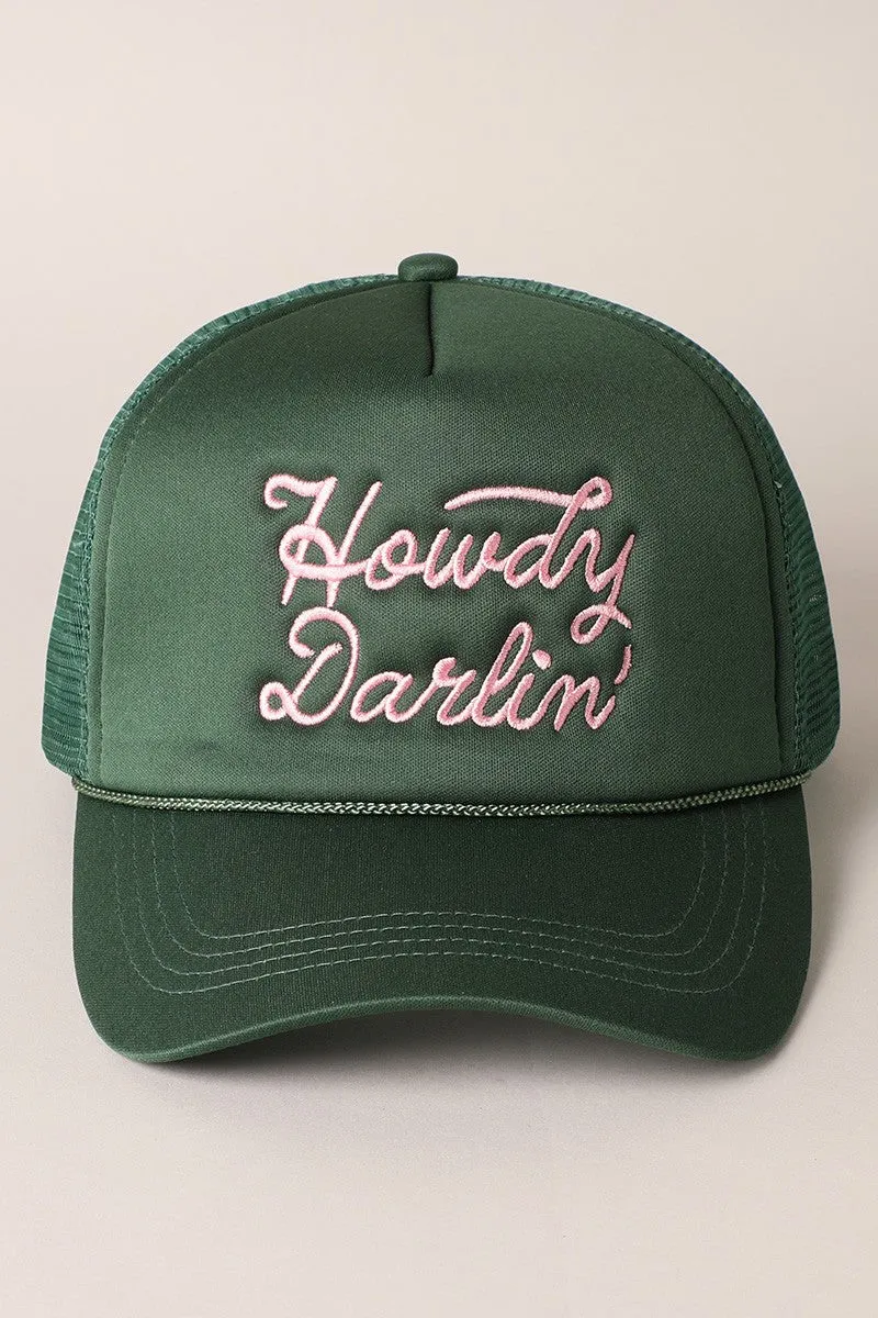 Howdy Darlin' Embroidered Cap sold by Evercado product image thumbnail 3