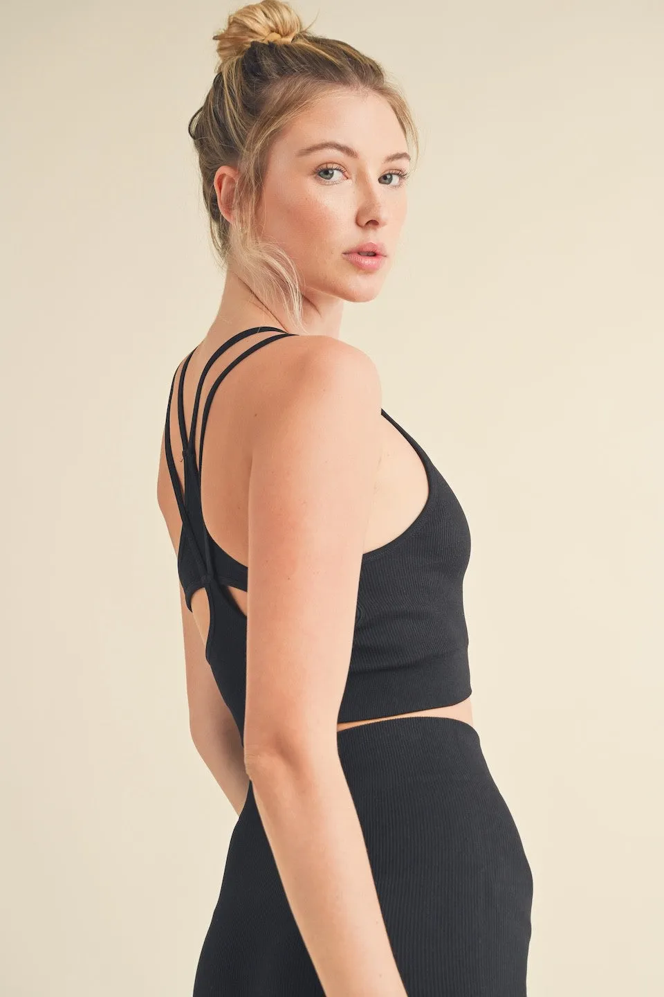 Seamless Tank Top and Shorts Set sold by Evercado product image thumbnail 4