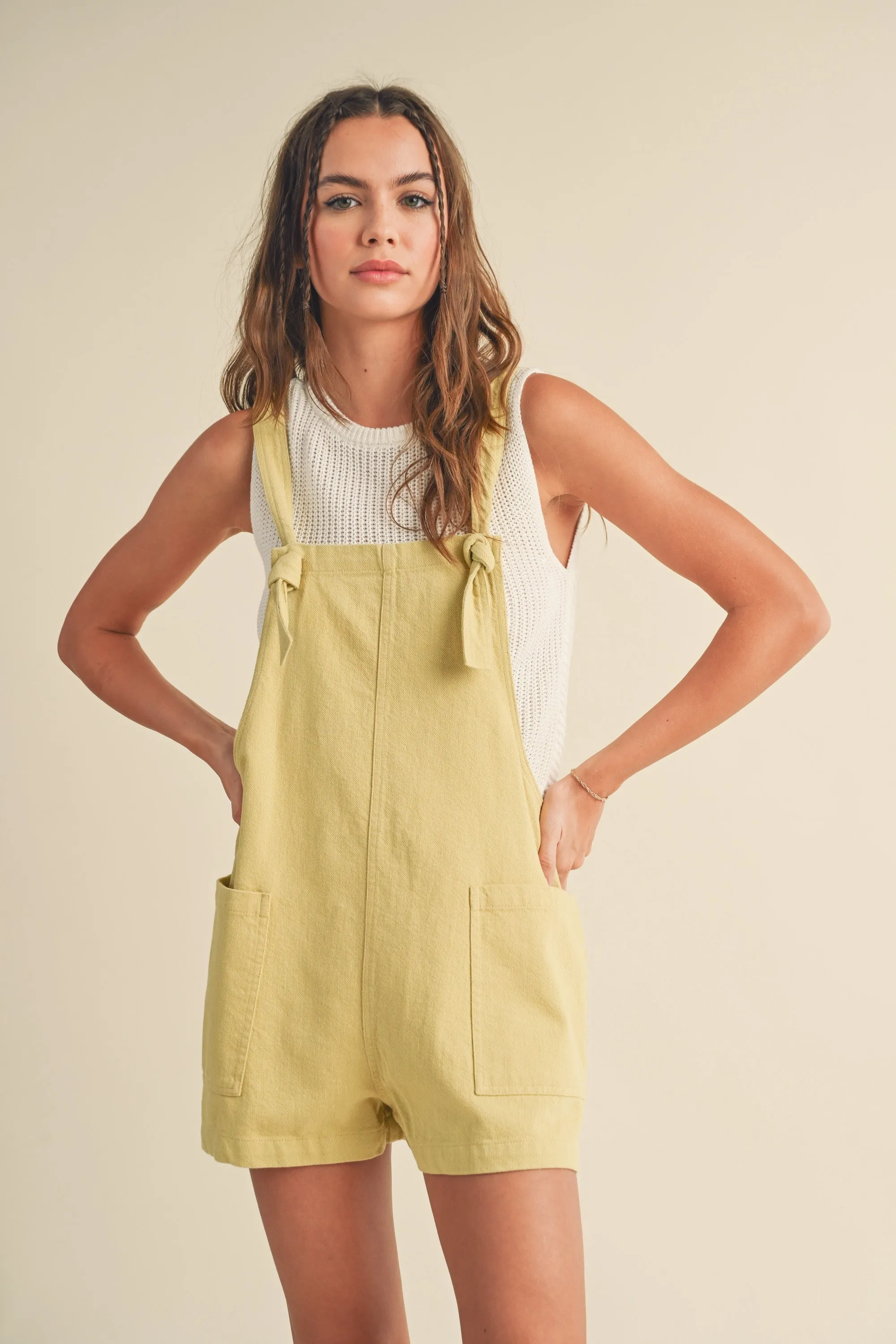 Cotton Washed Romper sold by Evercado product image thumbnail 4