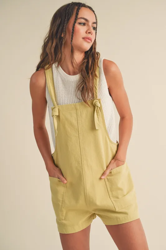 Cotton Washed Romper sold by Evercado