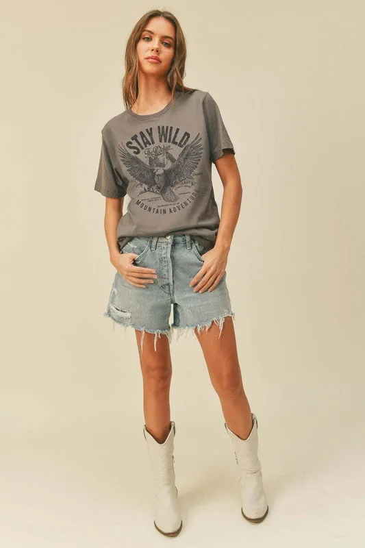 Stay Wild Graphic Tee sold by Evercado