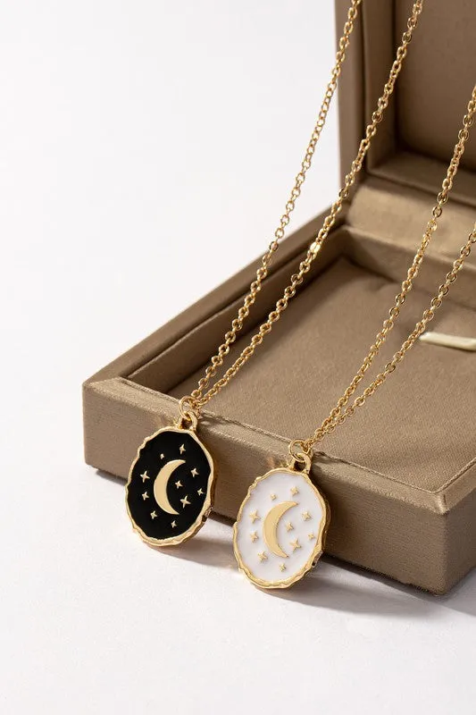 Celestial Moon Necklace sold by Evercado