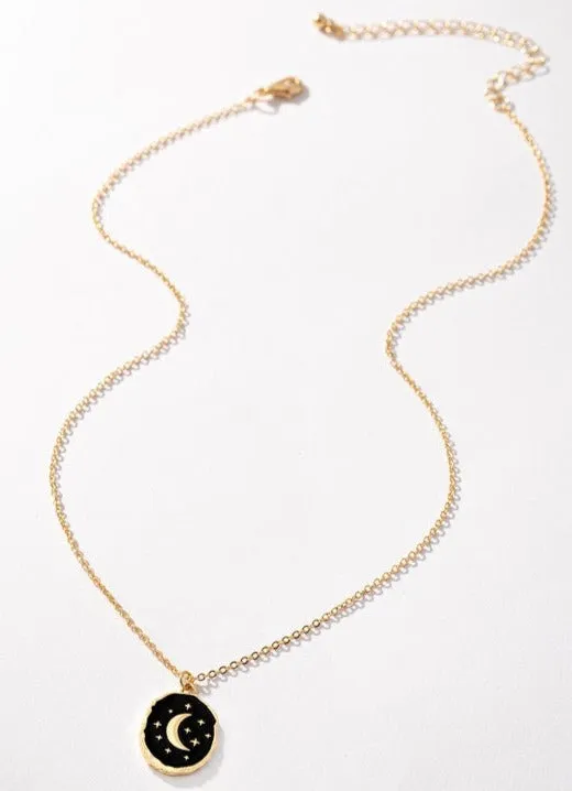 Celestial Moon Necklace sold by Evercado product image thumbnail 3