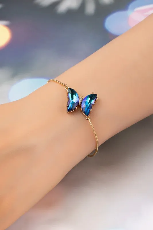 Butterfly Charm Bracelet sold by Evercado