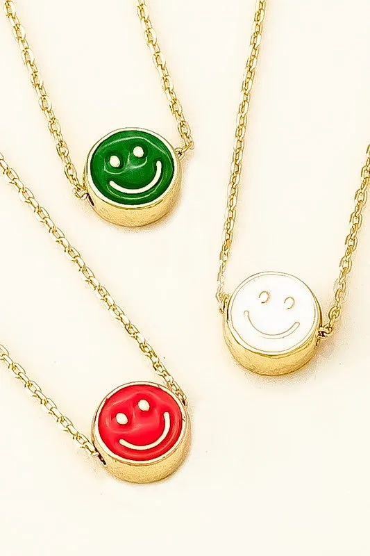 Mini Smiley Face Necklace sold by Evercado product image thumbnail 2