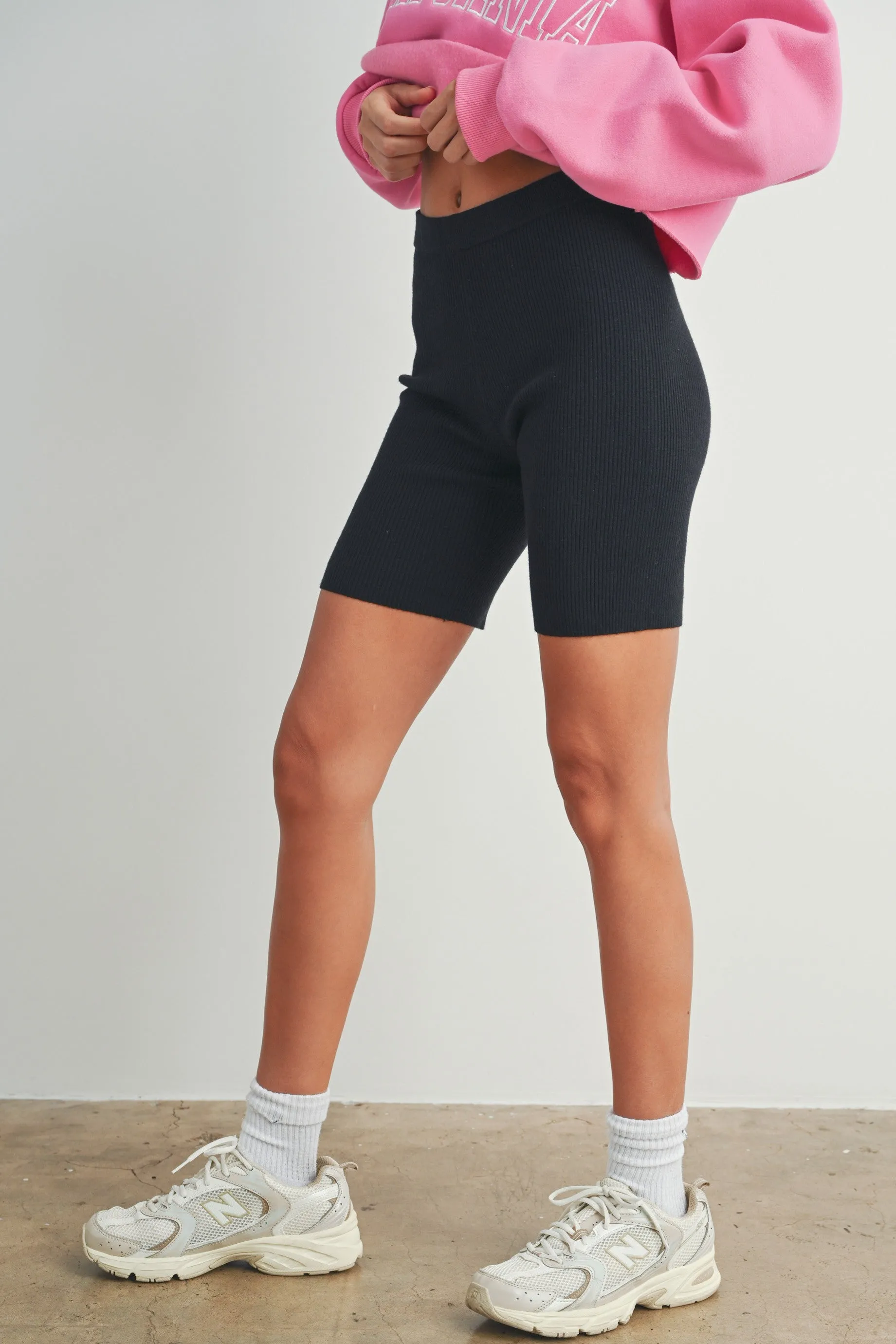 Knit Biker Shorts sold by Evercado product image thumbnail 2