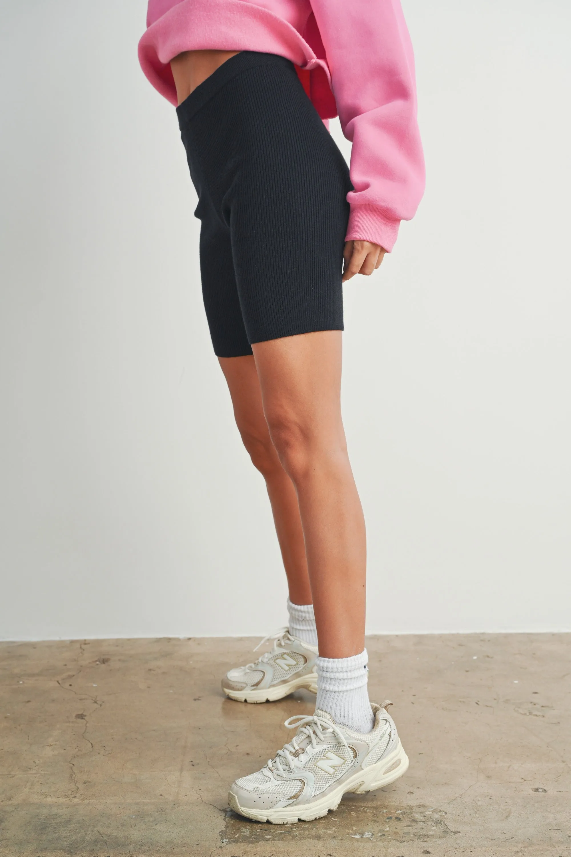 Knit Biker Shorts sold by Evercado product image thumbnail 4