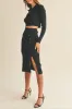 Knit Top and Midi Skirt Set sold by Evercado
