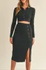 Knit Top and Midi Skirt Set sold by Evercado