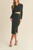 Knit Top and Midi Skirt Set sold by Evercado