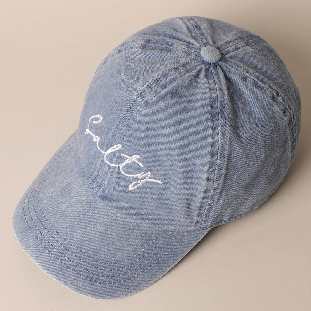 Salty Baseball Cap sold by Evercado product image thumbnail 3