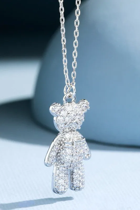 Teddy Bear Necklace sold by Evercado product image thumbnail 3