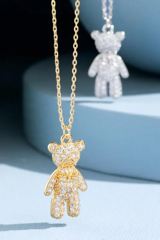 Teddy Bear Necklace sold by Evercado