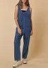 Denim High Roller Jumpsuit sold by Evercado