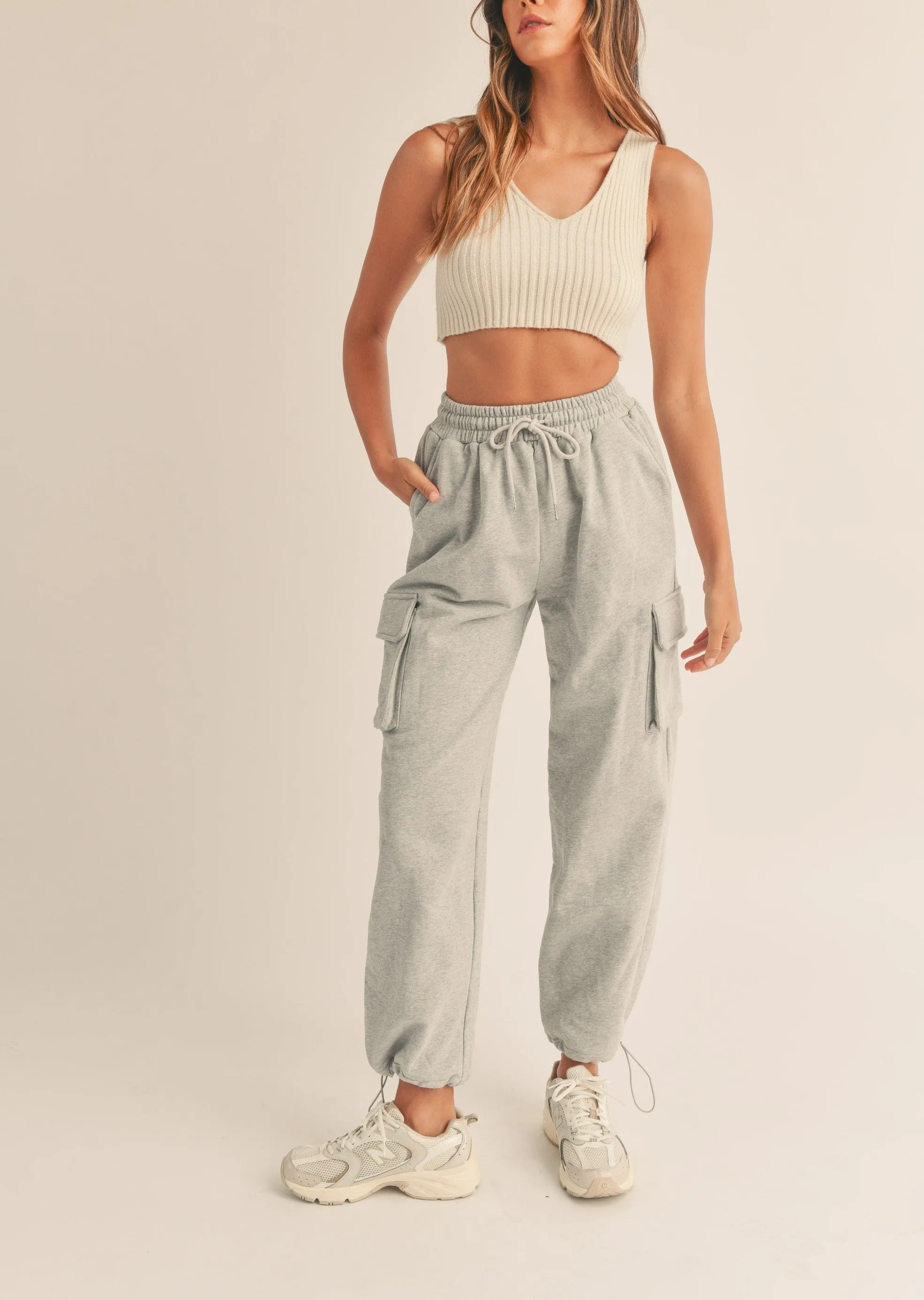 Cargo Pocket Sweat Pants sold by Evercado product image thumbnail 3