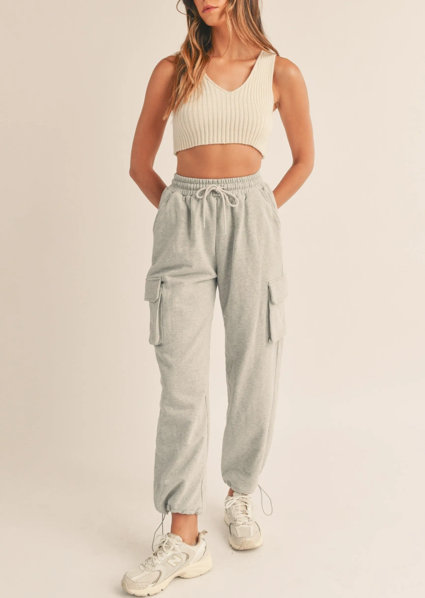 Cargo Pocket Sweat Pants sold by Evercado product image thumbnail 4