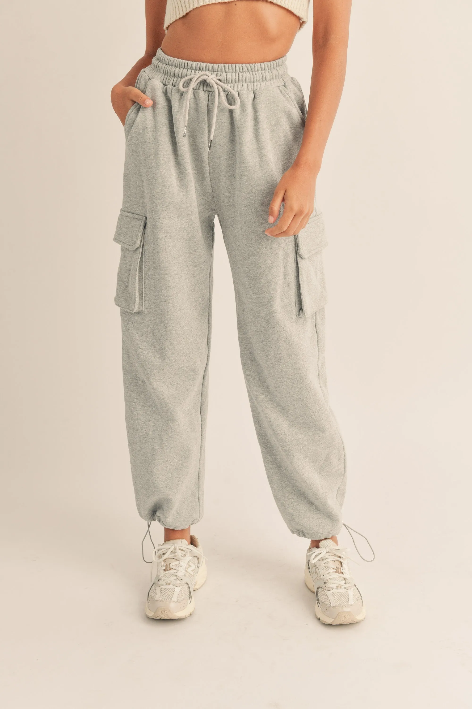 Cargo Pocket Sweat Pants sold by Evercado product image thumbnail 2