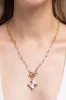 Link Chain Crystal Necklace sold by Evercado