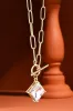 Link Chain Crystal Necklace sold by Evercado