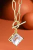 Link Chain Crystal Necklace sold by Evercado