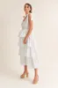 Smoked Top Ruffle Tier Dress sold by Evercado