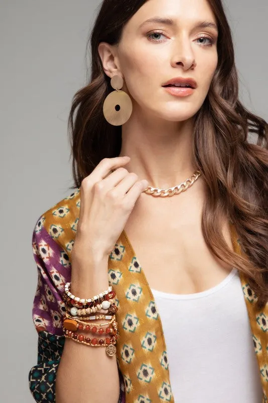 Layered Natural Stone Bracelet sold by Evercado product image thumbnail 2