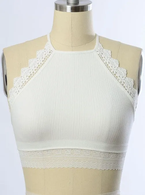 Lace Trim Bralette sold by Evercado product image thumbnail 5