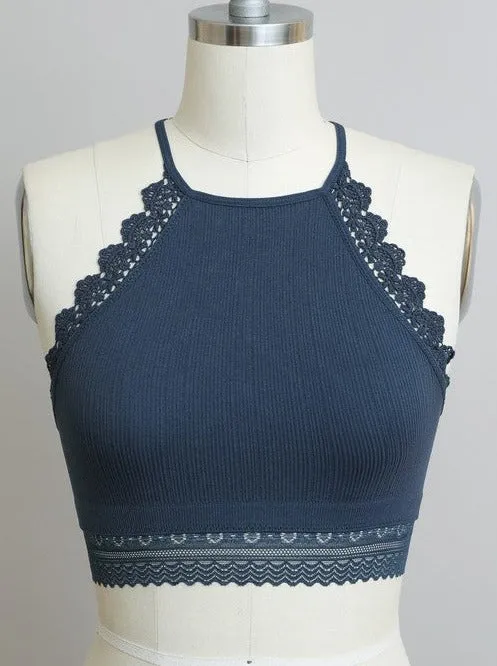 Lace Trim Bralette sold by Evercado product image thumbnail 3