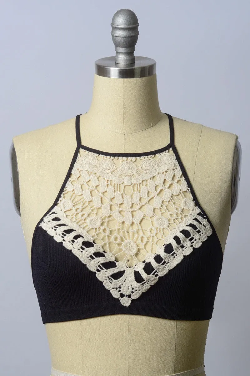 Boho Crochet Bralette sold by Evercado product image thumbnail 5