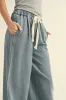 Denim Wide Leg Pants sold by Evercado