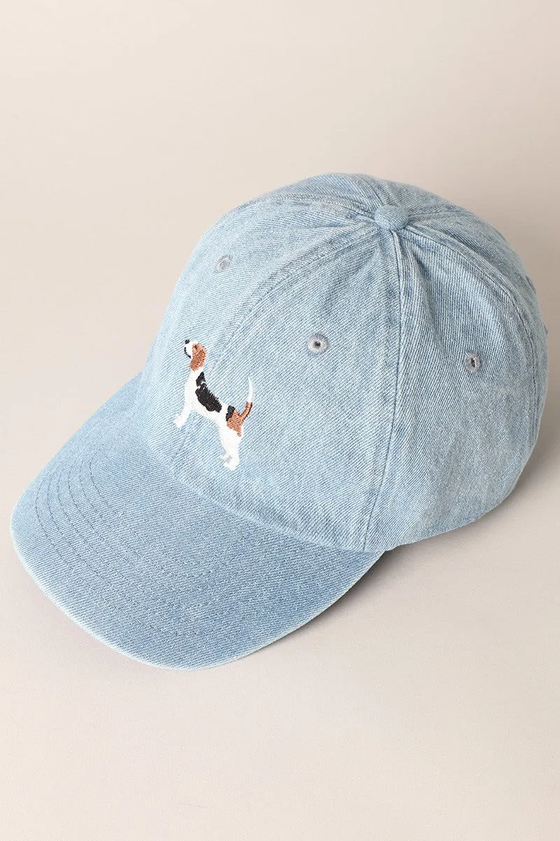 Beagle Denim Baseball Cap sold by Evercado product image thumbnail 3