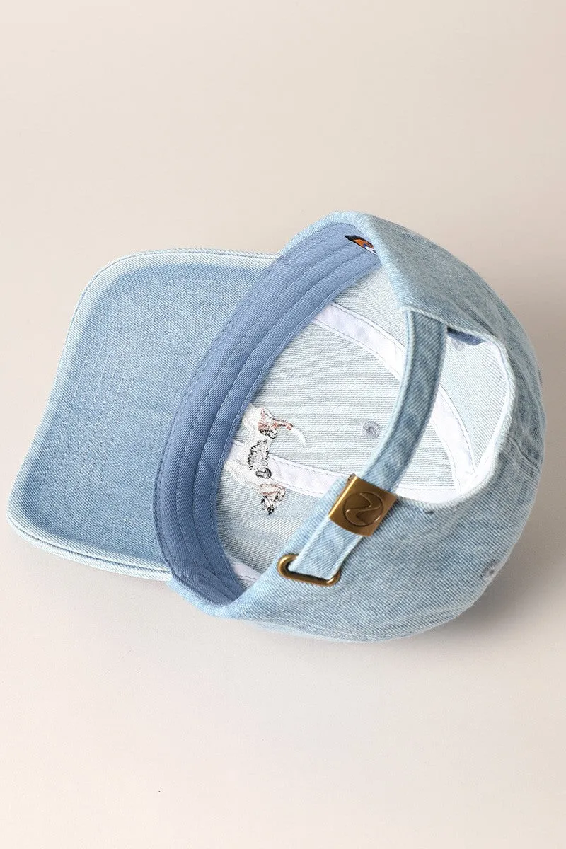 Beagle Denim Baseball Cap sold by Evercado product image thumbnail 4