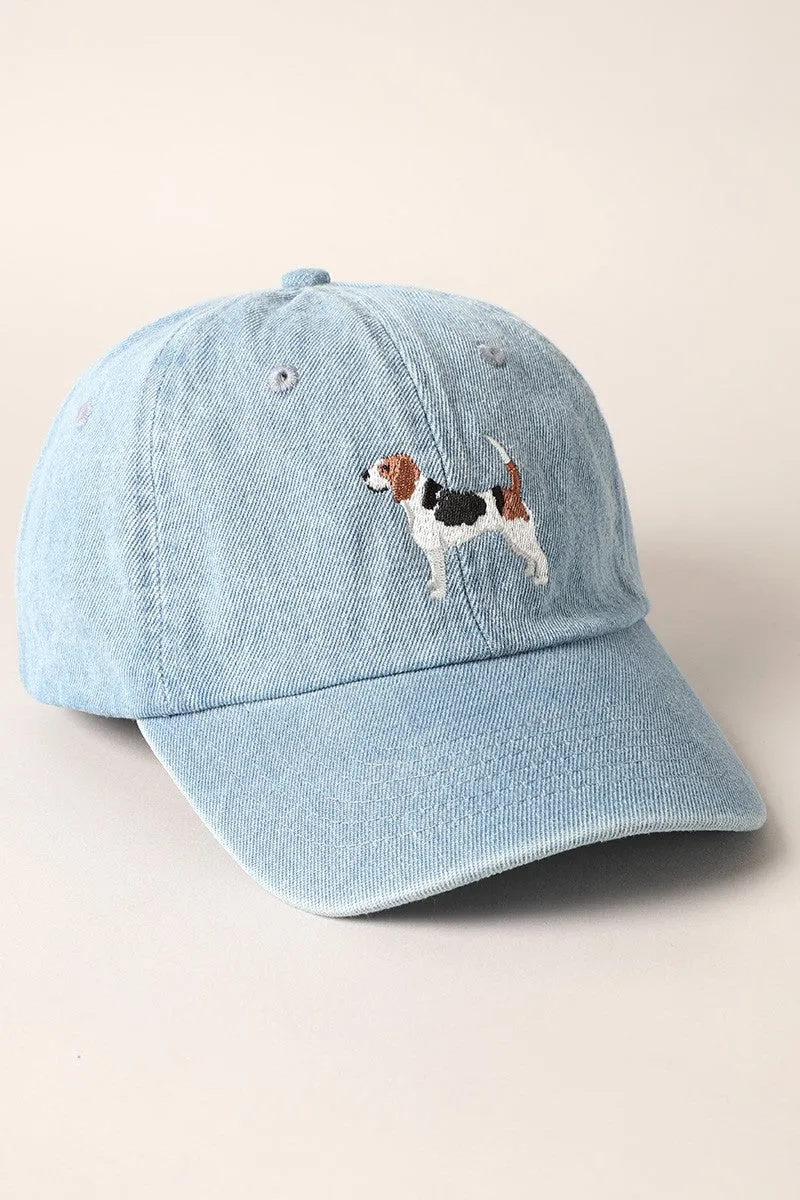 Beagle Denim Baseball Cap sold by Evercado product image thumbnail 2