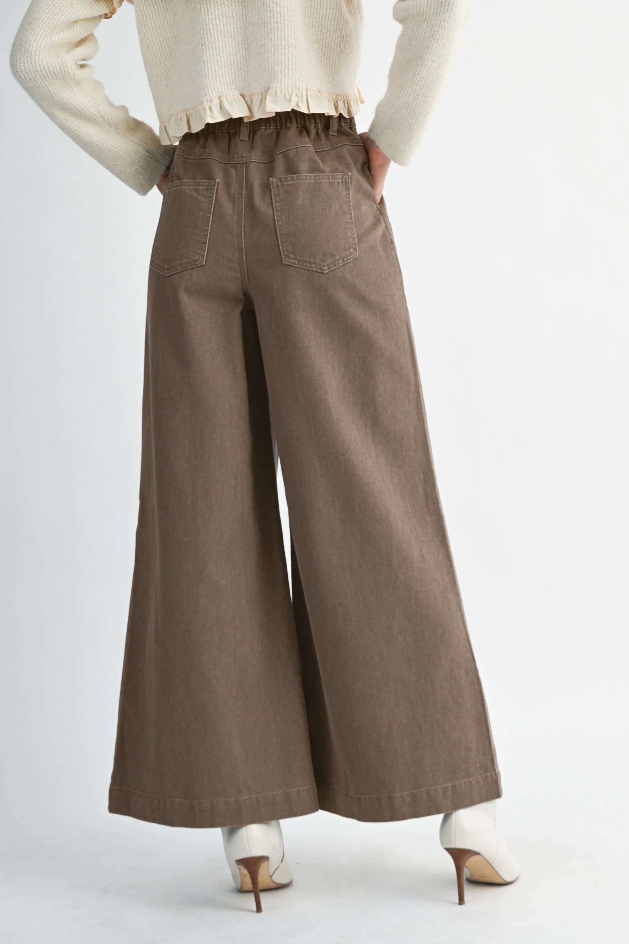Wide Leg Pleated Pants sold by Evercado product image thumbnail 5