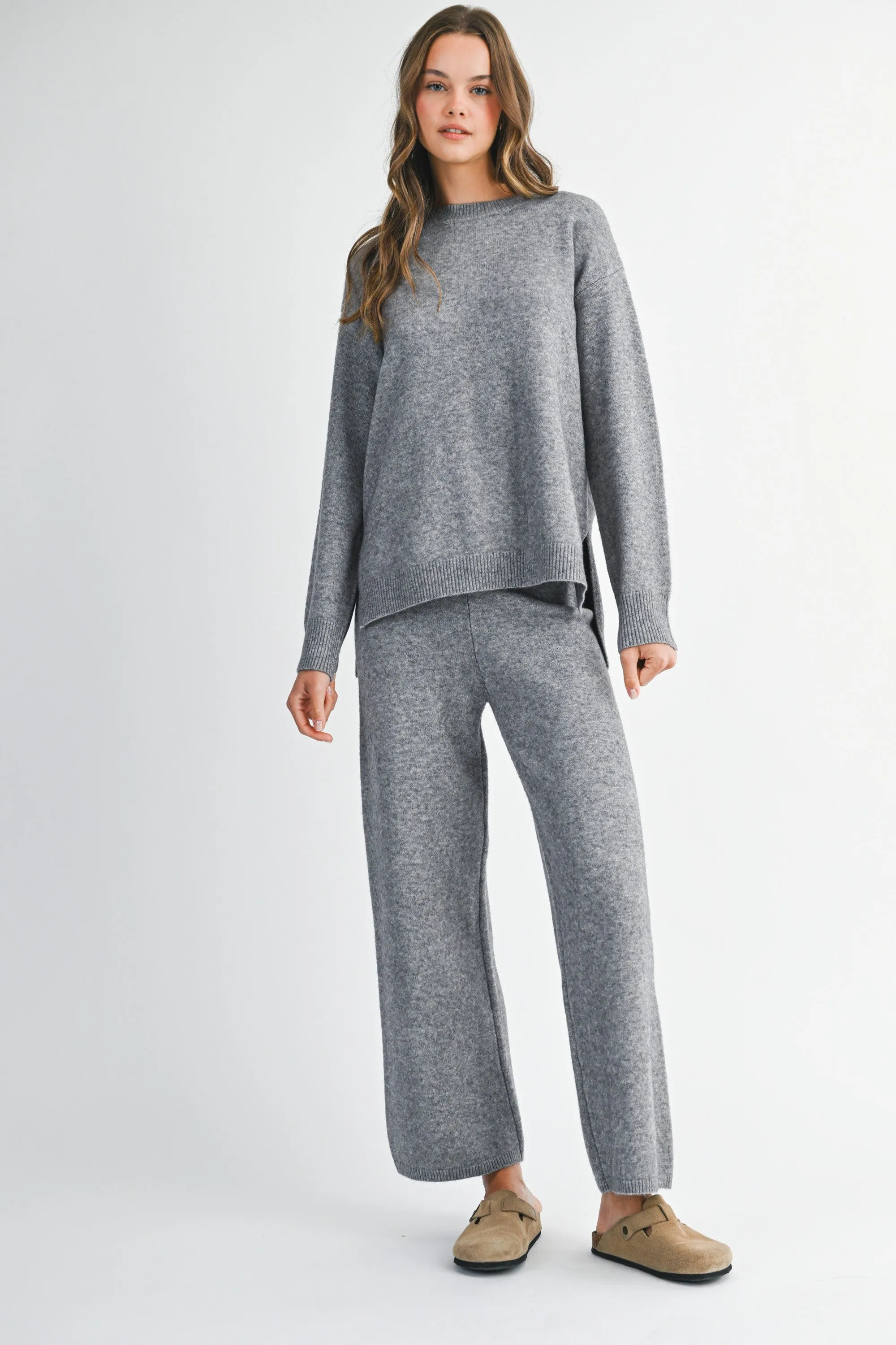 Cozy Knit Lounge Set – Two-Piece Sweater & Pants sold by Evercado product image thumbnail 2