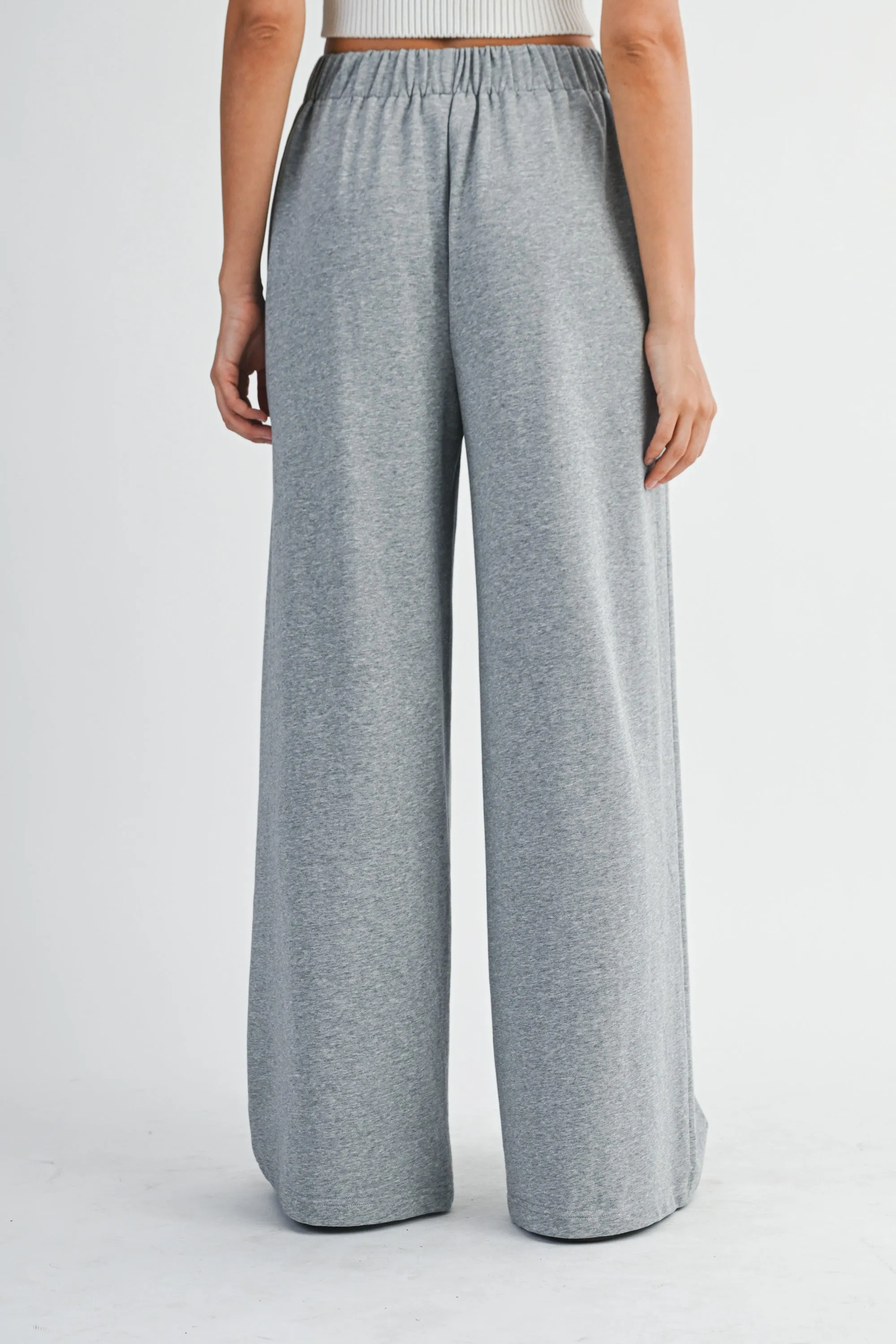 Wide Leg Pleated Lounge Pants with Pockets sold by Evercado product image thumbnail 5