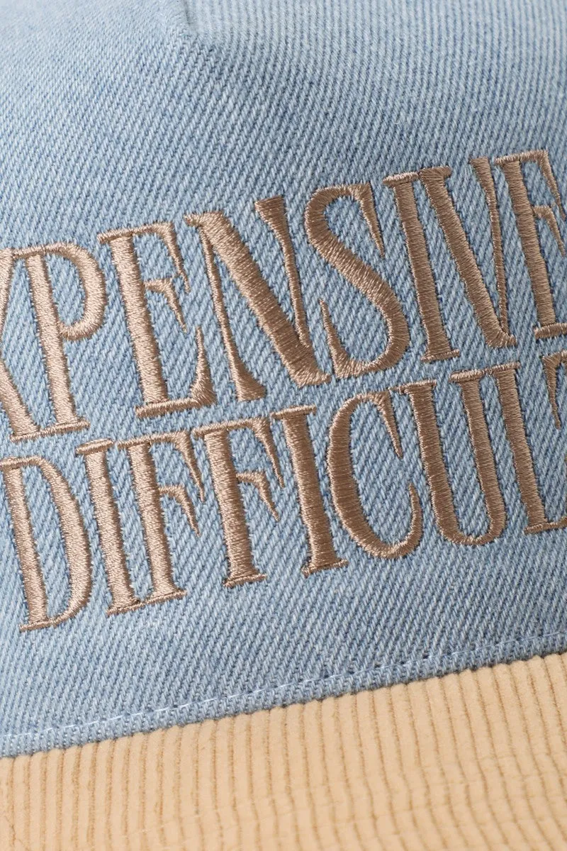 Expensive & Difficult Embroidered Hat sold by Evercado product image thumbnail 5