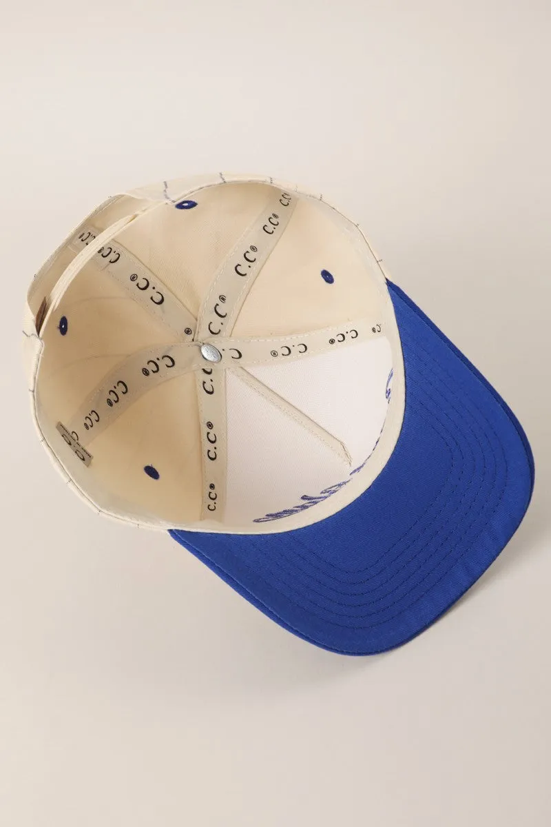 Grand Slam Pinstripe Embroidered Trucker Hat sold by Evercado product image thumbnail 5