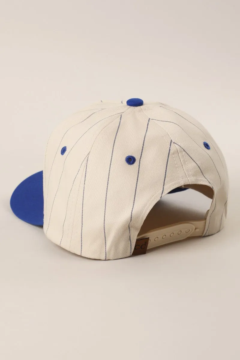 Grand Slam Pinstripe Embroidered Trucker Hat sold by Evercado product image thumbnail 4