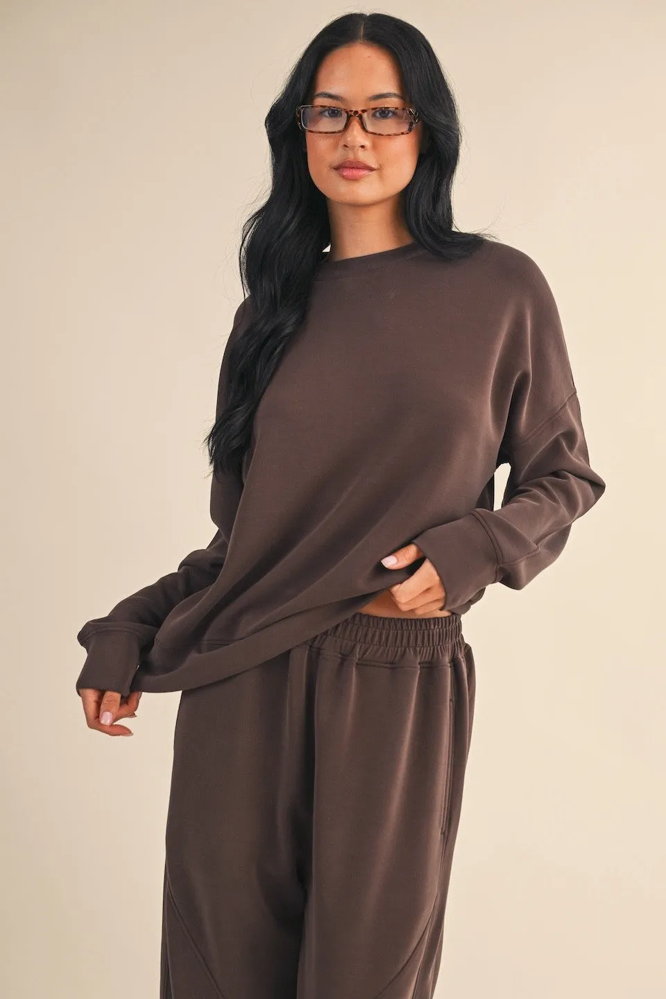 Super Soft Oversized Sweatshirt sold by Evercado