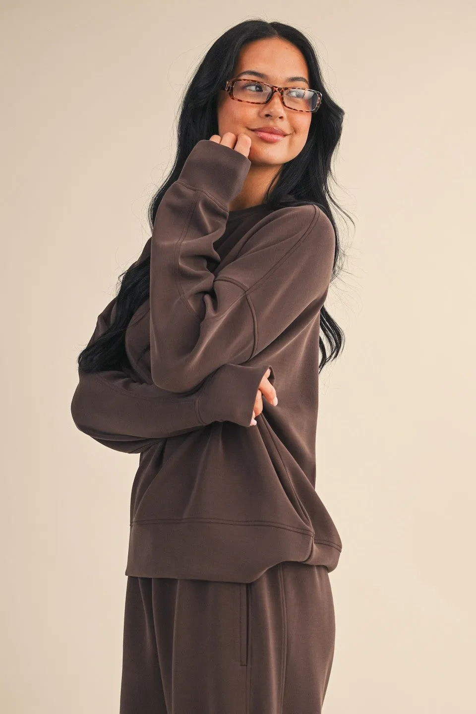 Super Soft Oversized Sweatshirt sold by Evercado product image thumbnail 3