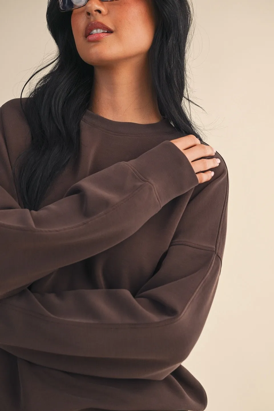 Super Soft Oversized Sweatshirt sold by Evercado product image thumbnail 4