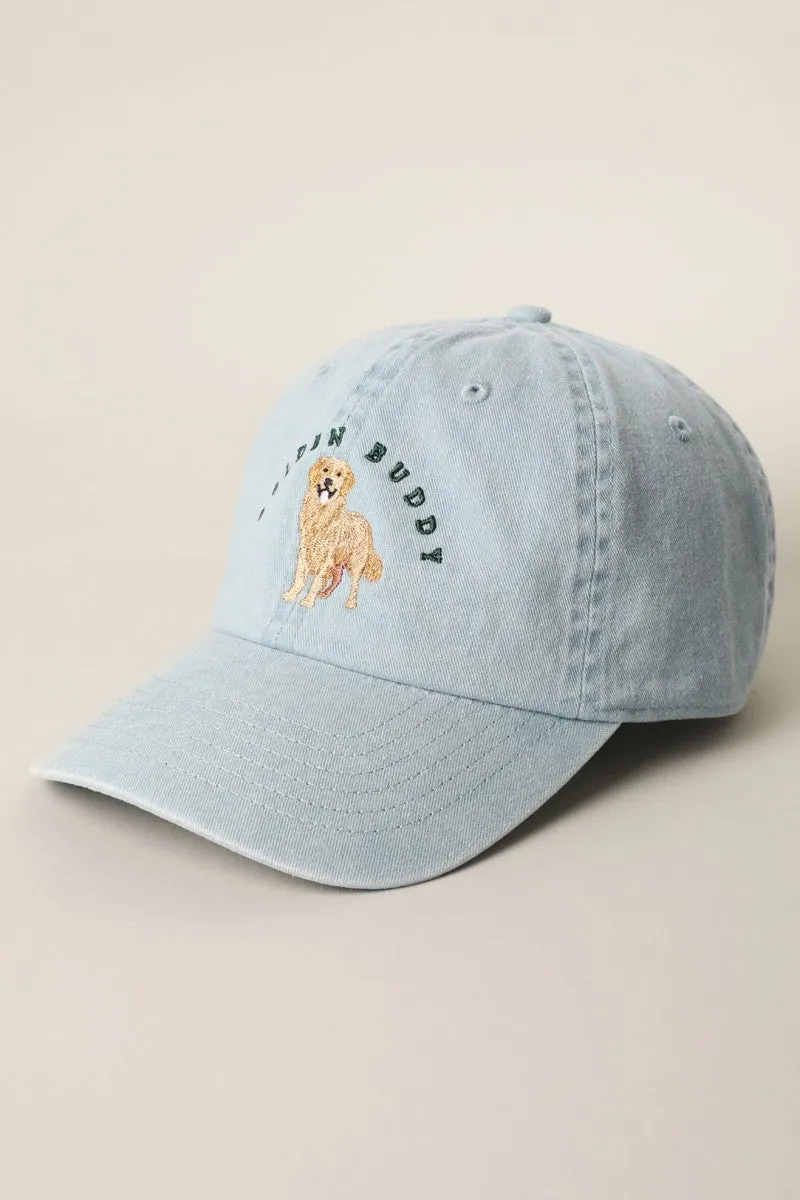 Golden Buddy Retriever Embroidered Dog Baseball Cap sold by Evercado product image thumbnail 2