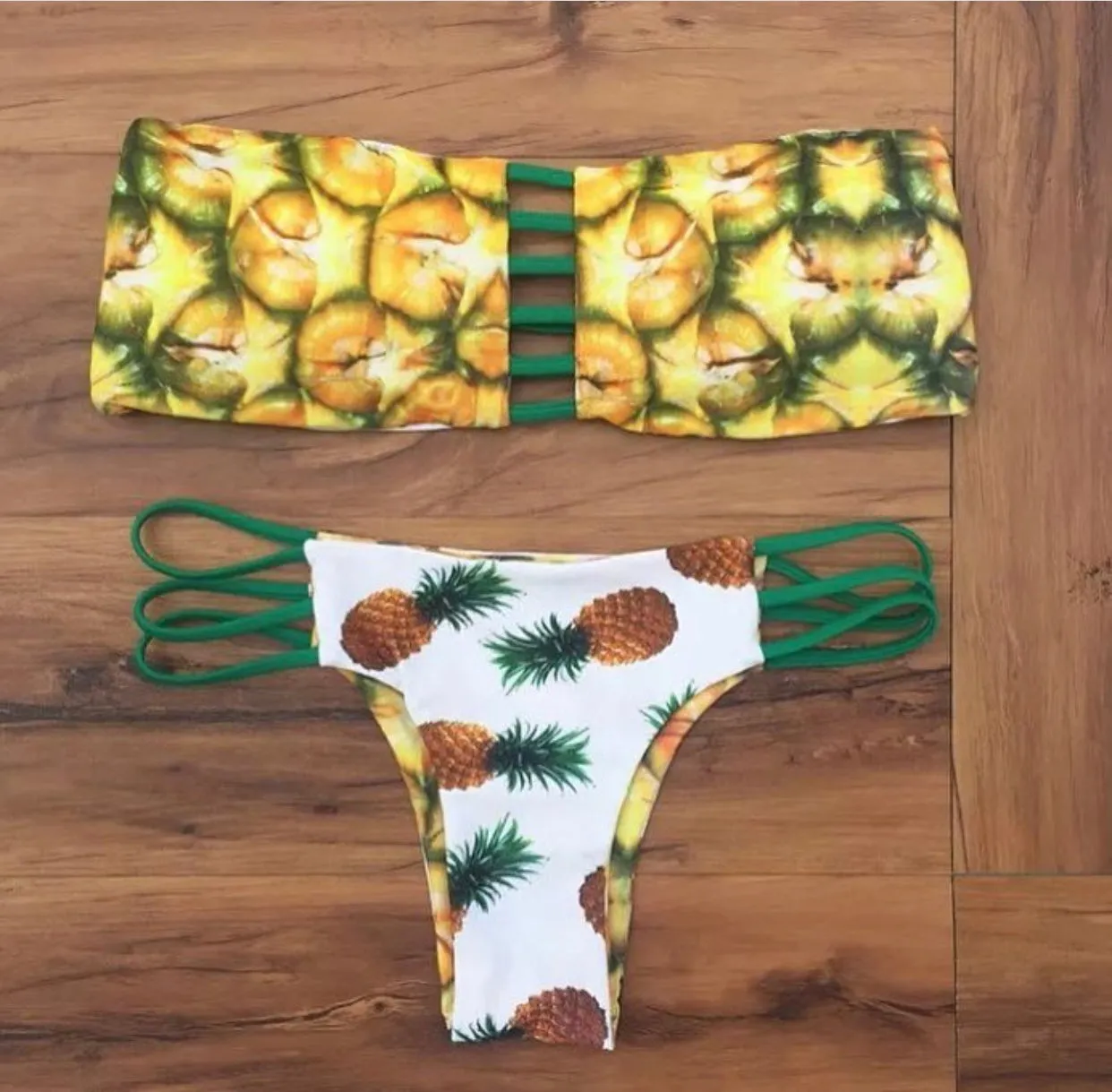 Pineapple Bikini sold by SUNNSWEAT product image thumbnail 2