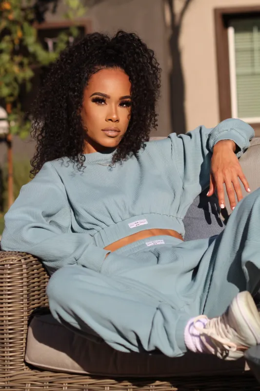 So Cozy Sweatpant-Blue sold by SUNNSWEAT